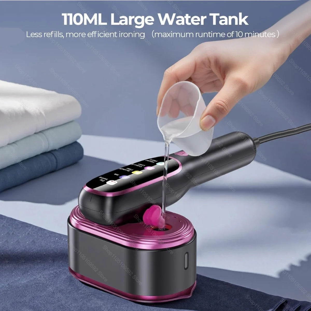 2026 NEW Portable Steam Iron Garment Steamer Portable Mini for Clothes Fast Heating Travel Garment Fabric Handheld Steam Iron